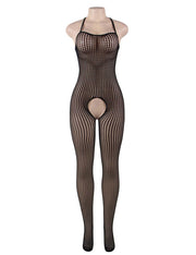 Catsuit bras nues Bodystockings Nylon ouvert