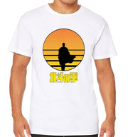 T-Shirt Hokuto no Ken Blanc - Kenshiro sun revive