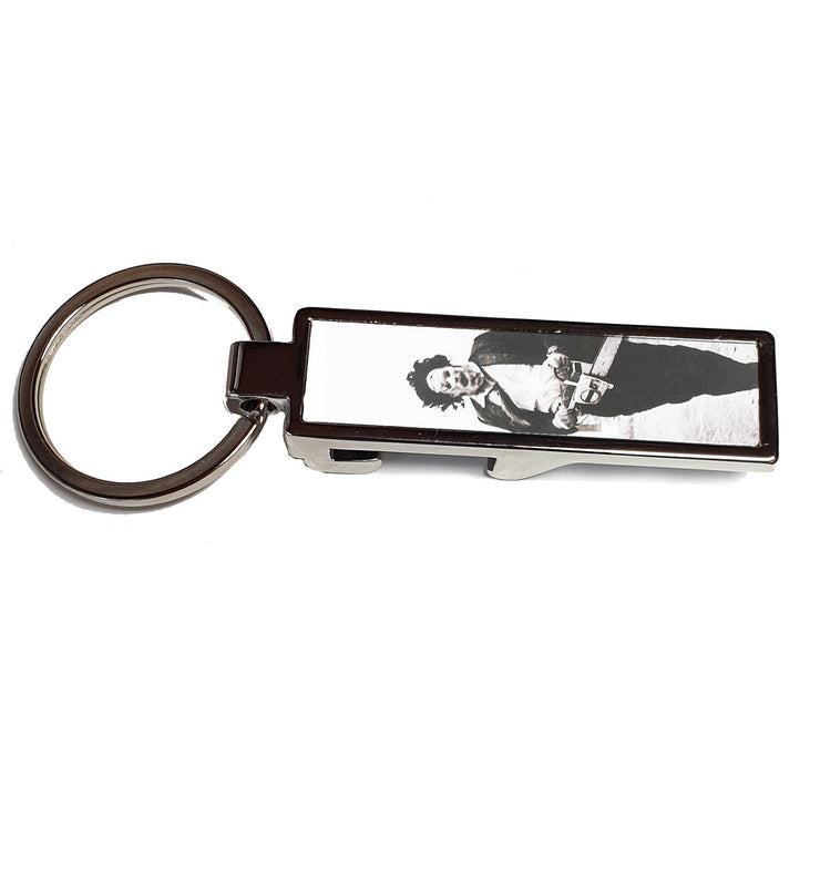 Porte-clés décapsuleur Keychain métal - Massacre à la tronconneuse