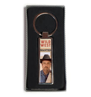 Porte-clés décapsuleur Keychain métal - Tonton Cowboy Wanted