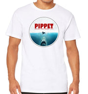 T-Shirt Blanc Jaws - Pippet Missing
