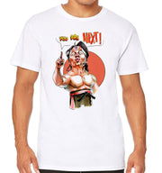 T-Shirt Bloodsport Blanc - you are next Chong Li