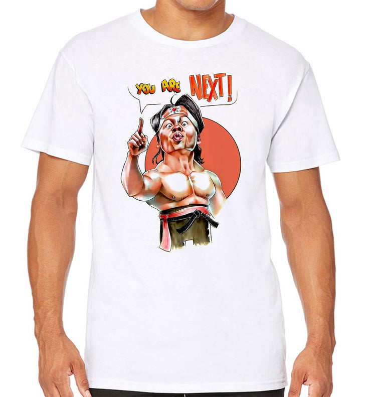 T-Shirt Bloodsport Blanc - you are next Chong Li