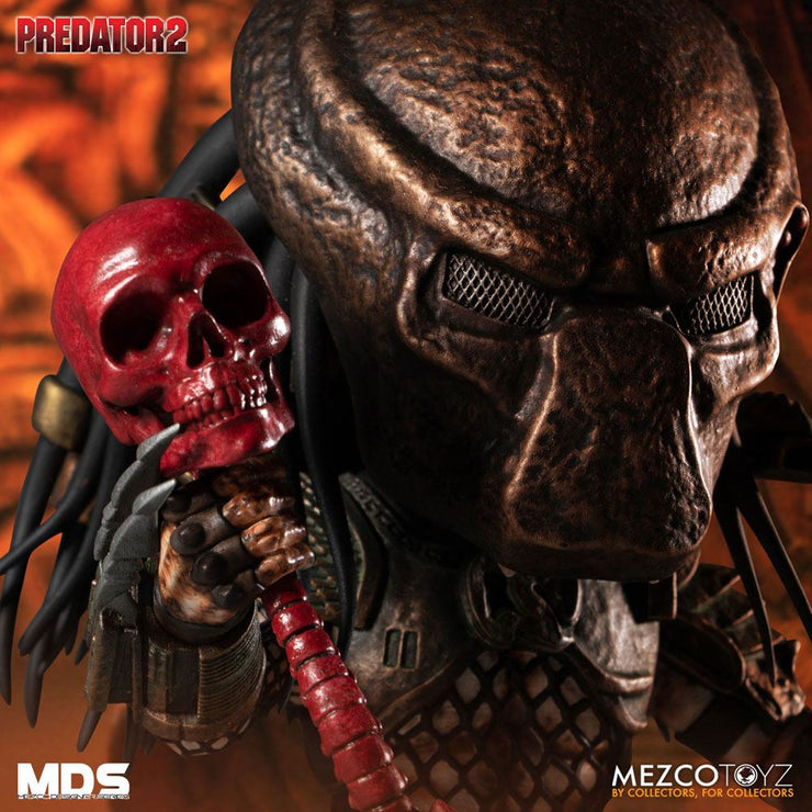 Predator 2 figurine Mezco Designer Series Deluxe - City Hunter 15 cm