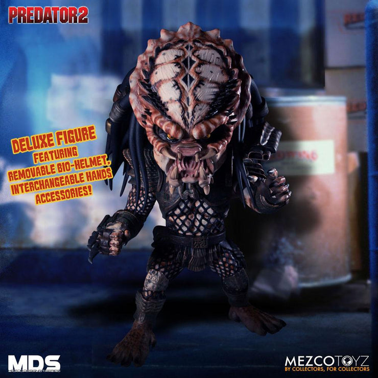 Predator 2 figurine Mezco Designer Series Deluxe - City Hunter 15 cm