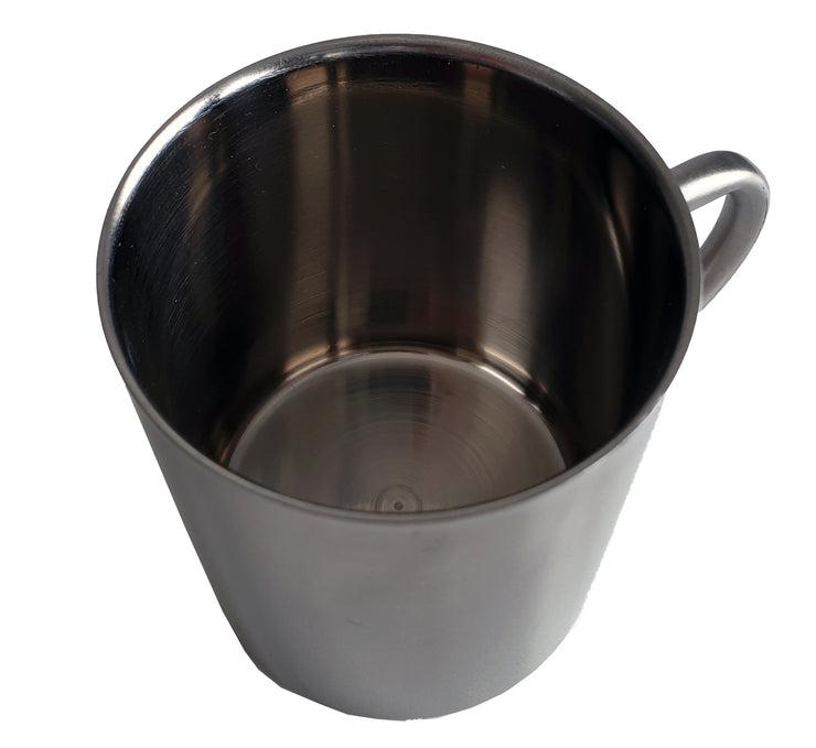 Mug Joker 89 Inox chrome Metal - T"es mort et c&