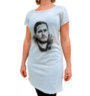 T-Shirt GOT Tunique 38/40 Femme - Draw Art Jon Snow - Artist Deluxe