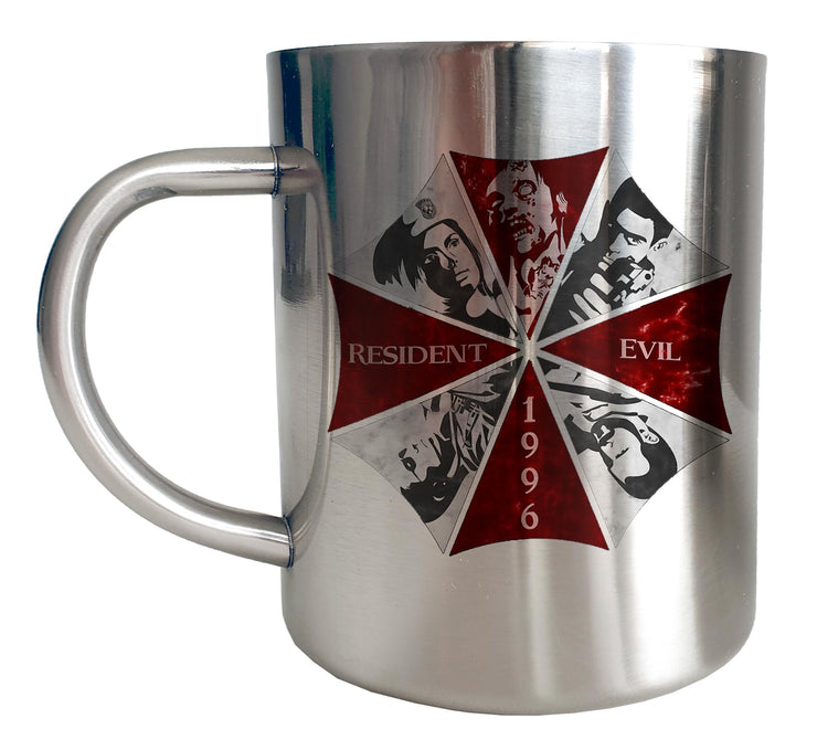 Mug Inox chrome Biohazard - Team Art Cover 1996 - Artist Deluxe