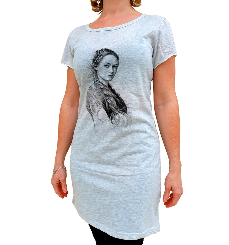 T-Shirt GOT Tunique 38/40 Femme - Cersei Draw Art - Artist Deluxe