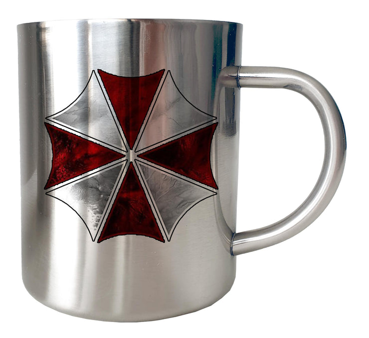 Mug Inox chrome Biohazard - Logo Umbrella - Artist Deluxe