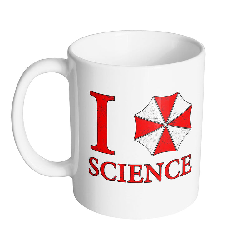 Mug Horreur Biohazard - I Love Science Umbrella - Artist Deluxe