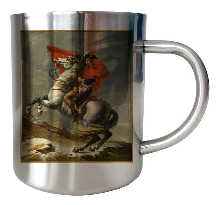 Mug Napoléon Inox chrome Metal - Napoléon et Vizir - Artist Deluxe