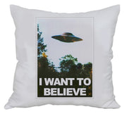 Coussin OVNI - UFO I Want to Believe 2021 - Artist Deluxe