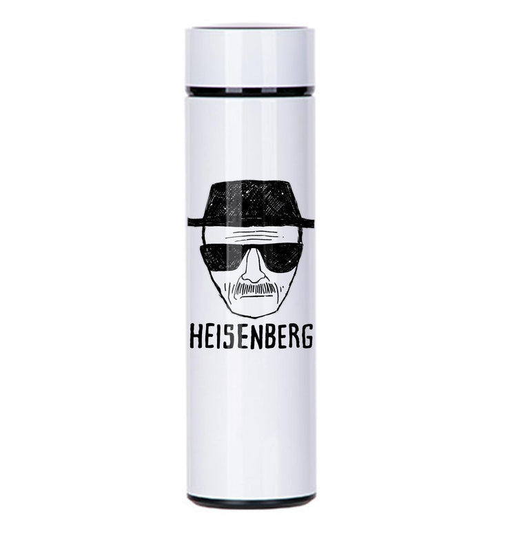Thermos Breaking Bad Blanc Infuseur intégré - Heisenberg Logo Classic