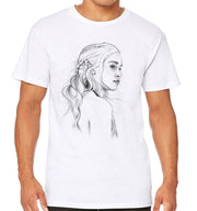T-Shirt GOT - Daenerys Art Draw - Artist Deluxe