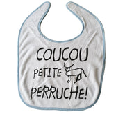 Bavoir Bib Fun - Coucou Petite Perruche - Artist Deluxe