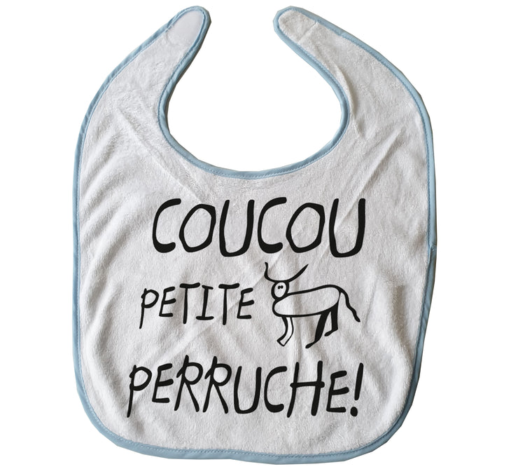 Bavoir Bib Fun - Coucou Petite Perruche - Artist Deluxe