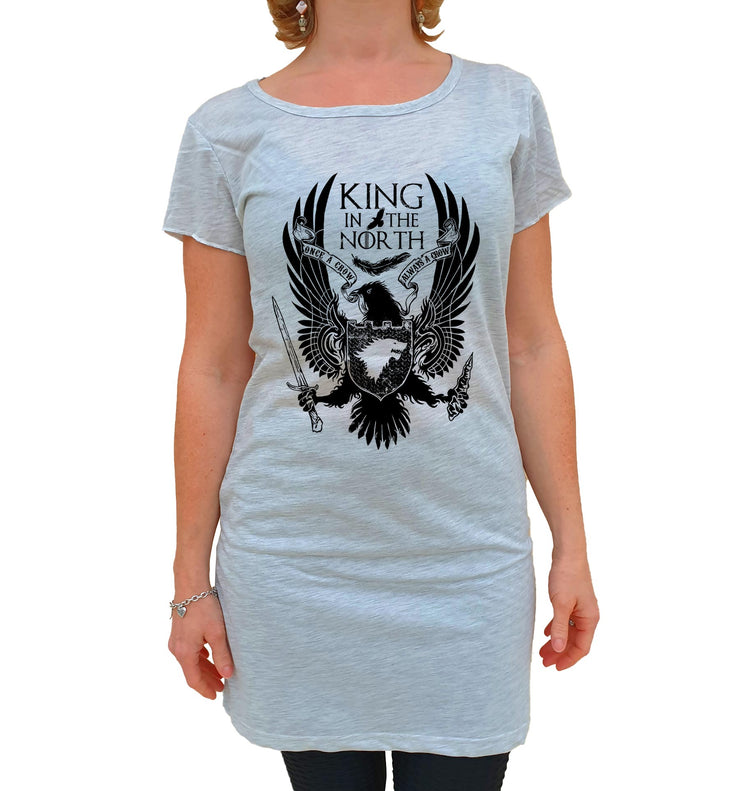 T-Shirt GOT Tunique 38/40 Femme - King in The North - Artist Deluxe