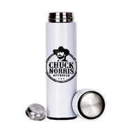 Thermos Chuck Norris Blanc Infuseur intégré - Chuck Norris approved