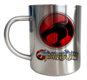 Mug Inox chrome Metal - Comsocats logo Thundercats - Artist Deluxe