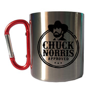 Mug inox à Mousqueton Chuck Norris - Chuck Norris Approved - Artist Deluxe