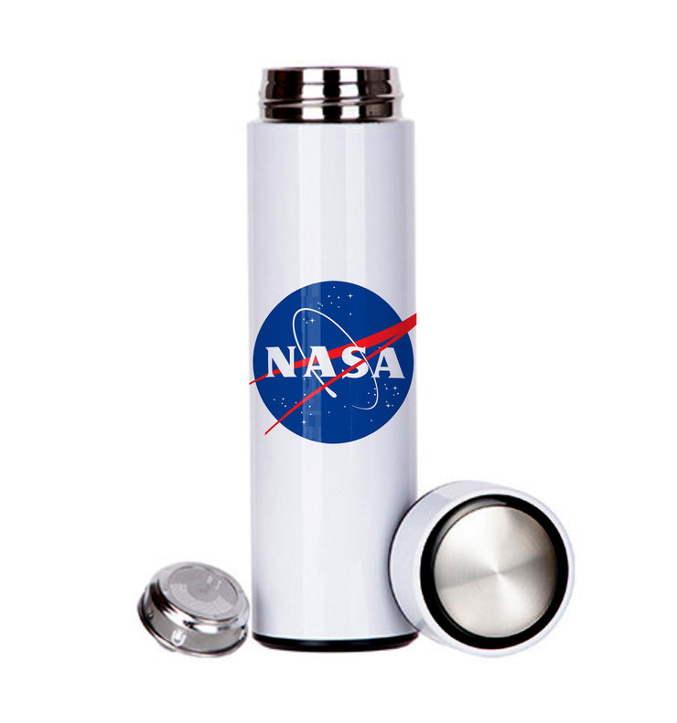 Thermos NASA Blanc Infuseur intégré - Nasa Logo Classic