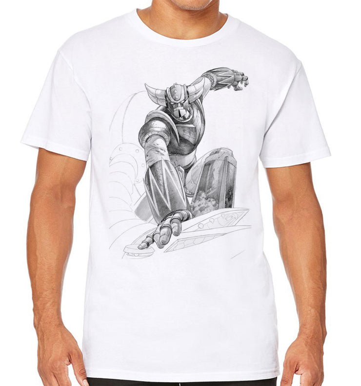 T-Shirt Grendizer - Draw Art Attack - Artist Deluxe