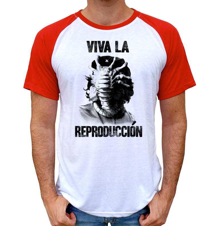 T-Shirt Alien Bi-colore - Viva la reproduccion - Artist Deluxe