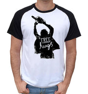T-Shirt horreur Bi-colore - Massacre Free Hugs