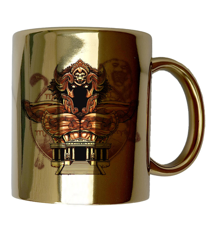 Mug Saint Seiya OR 2021 - Icon Art Aiolia Lion - Artist Deluxe