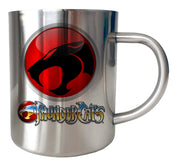 Mug Inox chrome Metal - Comsocats logo Thundercats - Artist Deluxe