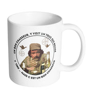 Tasse Mug Polymere Incassable 340ML Fun Chasseur- LOGO le bon chasseur et le mauvais