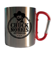 Mug inox à Mousqueton Chuck Norris - Chuck Norris Approved - Artist Deluxe