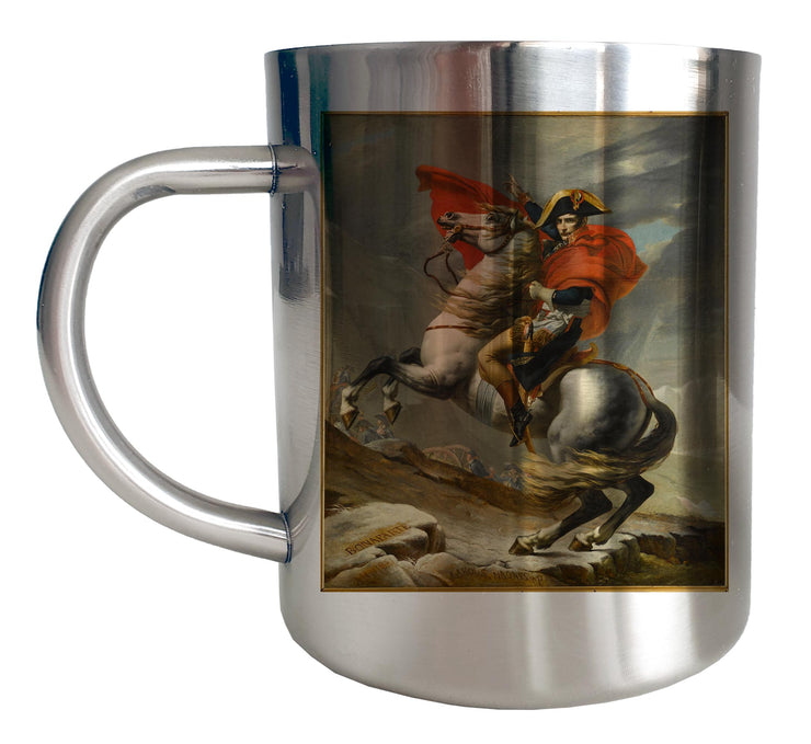 Mug Napoléon Inox chrome Metal - Napoléon et Vizir - Artist Deluxe