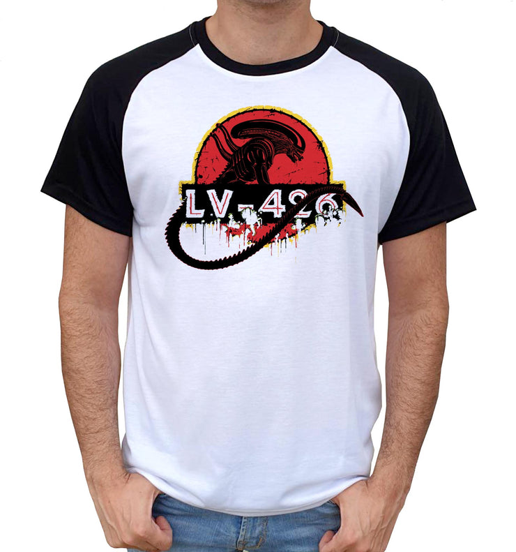 T-Shirt Alien Bi-Colore - LV-426