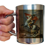 Mug Napoléon Inox chrome Metal - Napoléon et Vizir - Artist Deluxe