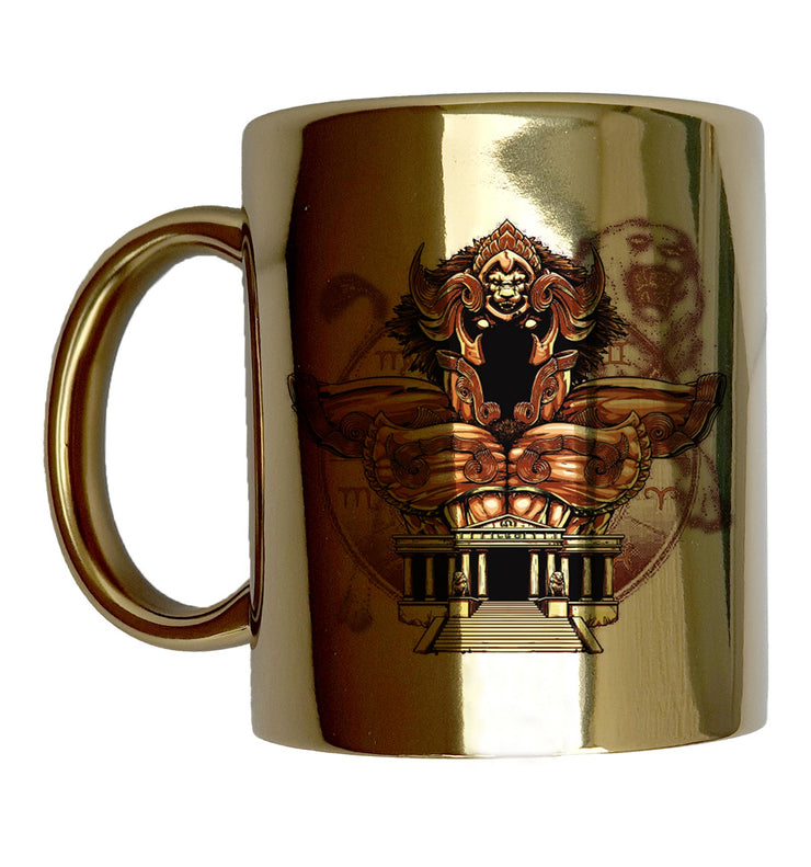 Mug Saint Seiya OR 2021 - Icon Art Aiolia Lion - Artist Deluxe