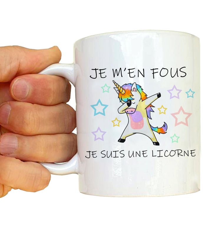 Mug Licorne Unicorn - Je m&