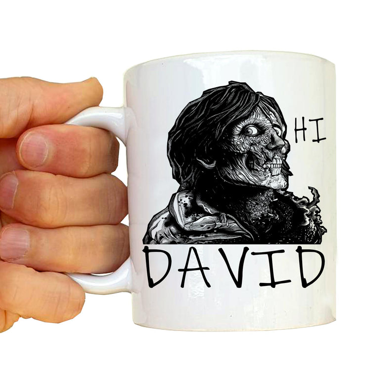 Mug Horreur Loup garou de Londres -  Hi David - Artist Deluxe