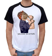 T-Shirt Alien Bi-colore - Welcome on LV-426 - Artist Deluxe