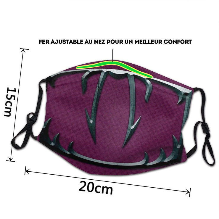 Masque Tissu Lavable - MK Mileena - Artist Deluxe