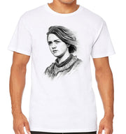 T-Shirt GOT - Arya Draw Art - Artist Deluxe