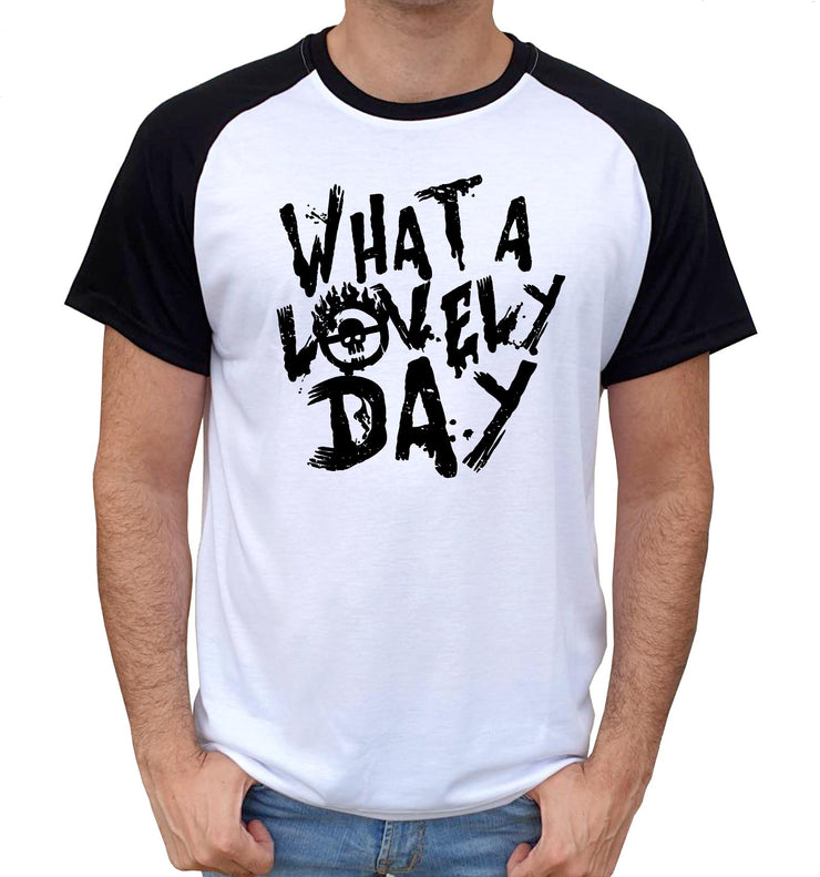 T-Shirt Mad Max Bi-colore - Oh what a lovely Day Black - Artist Deluxe