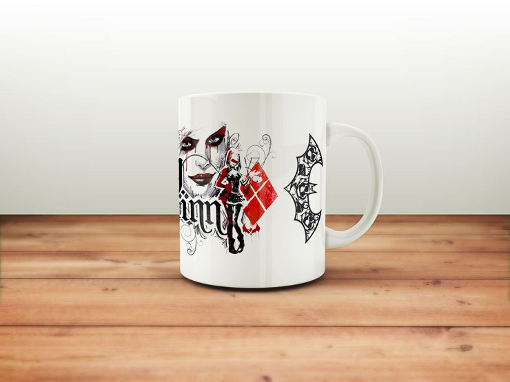 Mug Batman Harley Quinn DC Comics - Harley Quinn Art Goth - Artist Deluxe