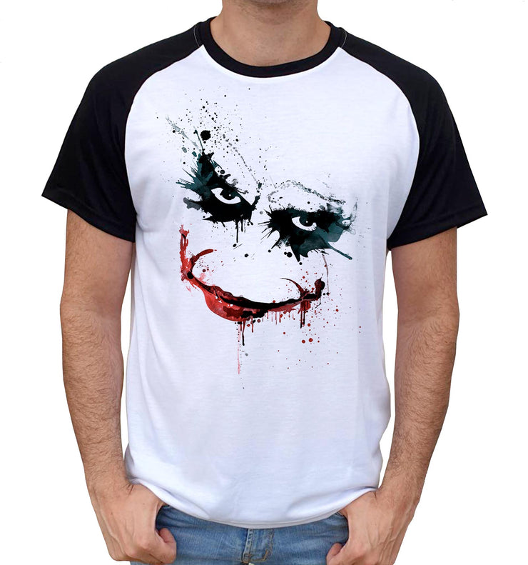 T-Shirt Batman Bi-colore - Joker Art Remember - Artist Deluxe
