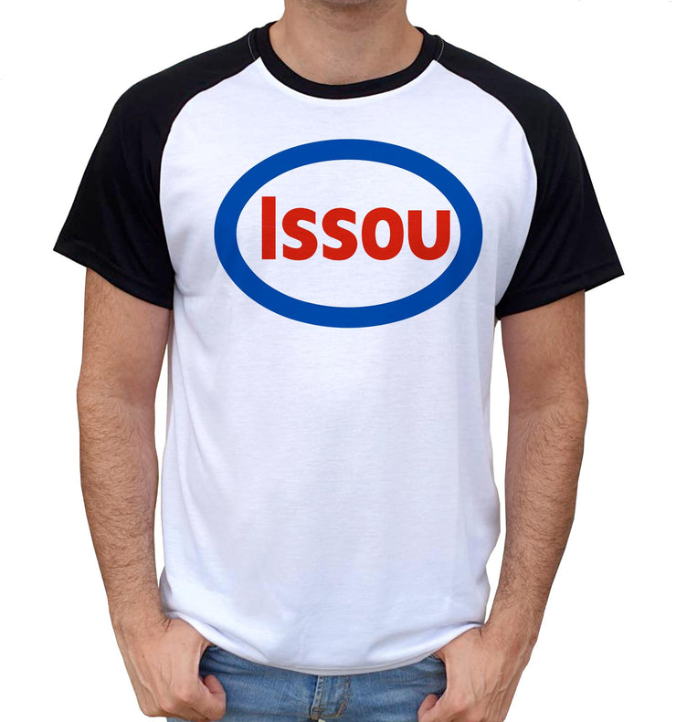 T-Shirt Fun Bi-colore - ISSOU Logo 2020 - Artist Deluxe