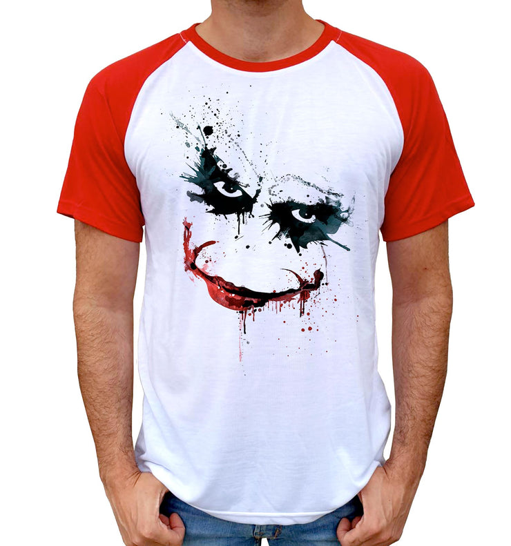 T-Shirt Batman Bi-colore - Joker Art Remember - Artist Deluxe