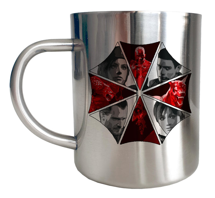 Mug Inox chrome Biohazard - Team Art Cover 1 - Artist Deluxe