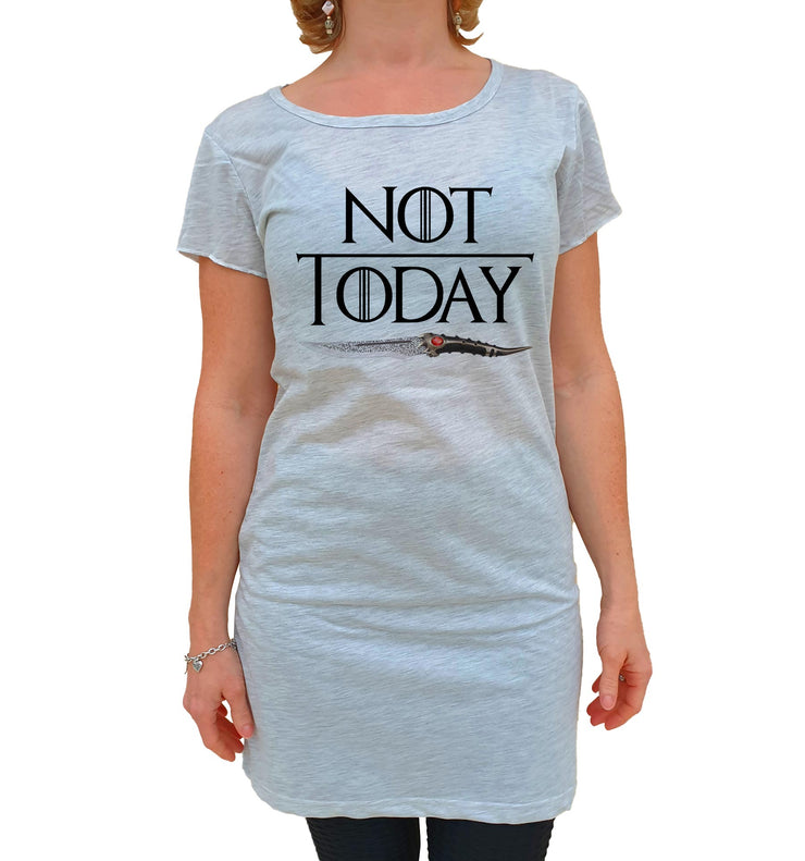 T-Shirt GOT Tunique 38/40 Femme - Not Today - Artist Deluxe