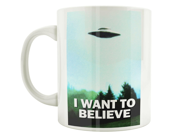 Mug UFO OVNI - I want to believe - Artist Deluxe